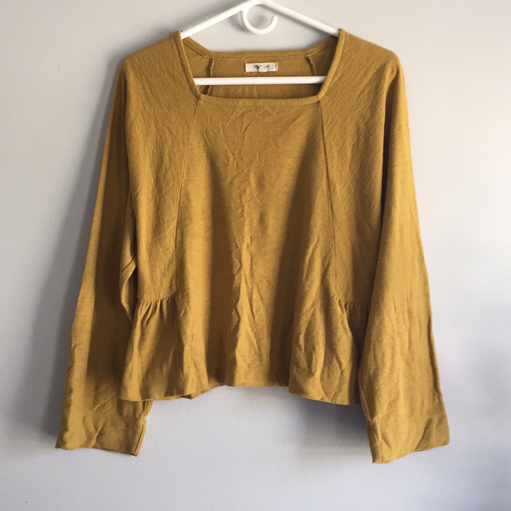 Madewell square-neck top!